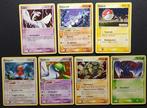 Pokémon - 7 Card - Golem, Poliwrath, Porygon2, Voltorb,, Nieuw