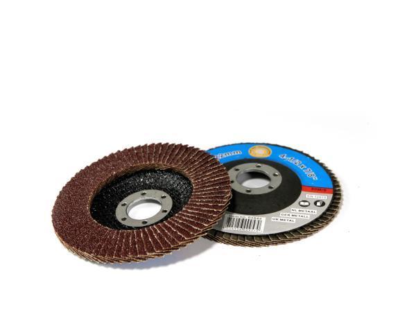 Veiling - 2x Lamellenschijf set P80 125mm 10-delig, Doe-het-zelf en Bouw, Gereedschap | Boormachines