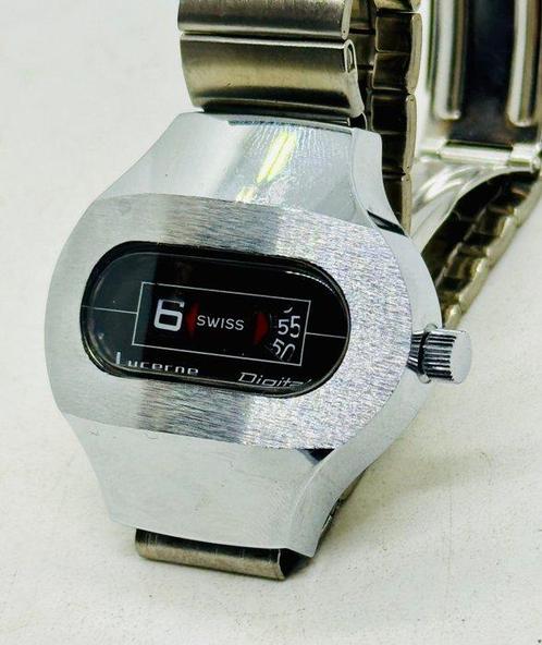 Lucerne Salterello - Jump Hour - Sans Prix de Réserve -, Handtassen en Accessoires, Horloges | Heren