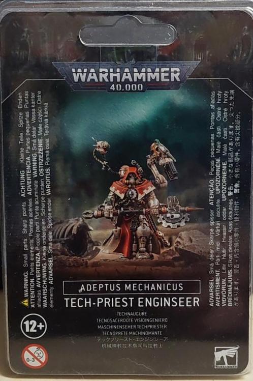 Tech-Priest Enginseer (Warhammer Nieuw), Hobby & Loisirs créatifs, Wargaming, Enlèvement ou Envoi