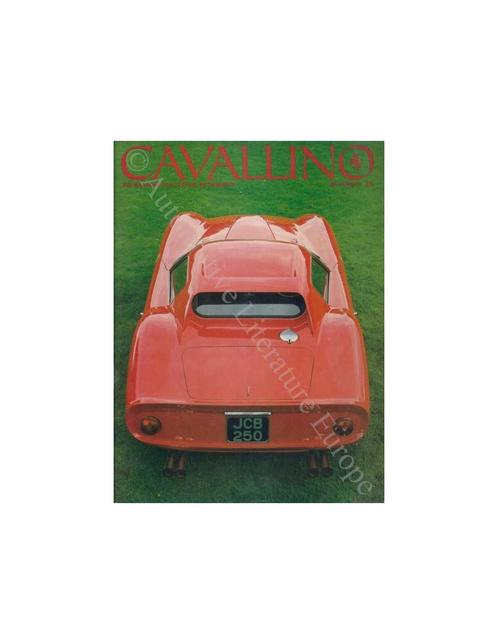 1983 FERRARI CAVALLINO MAGAZINE USA 16, Livres, Autos | Brochures & Magazines, Enlèvement ou Envoi