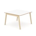Nova-wood vergadertafel 4 persoons | 120 x 120cm, Verzenden, Nieuw in verpakking