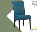 Leren eetkamerstoel Just - Toledo Turquoise (blauw) - Poten, Huis en Inrichting, Stoelen, Blauw, Bohemian, Eigentijds, Klassiek, Retro, Romantisch, Scandinavisch