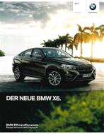 2014 BMW X6 BROCHURE DUITS, Ophalen of Verzenden