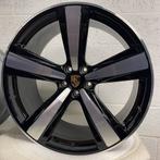 Porsche Macan 21inch Exclusive Design Sport zwart met banden, Auto-onderdelen, Banden en Velgen, 21 inch, Banden en Velgen, Gebruikt