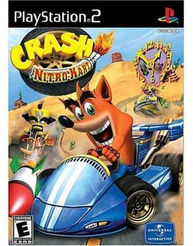 Crash Nitro Kart (PS2 Games) (Playstation 2), Games en Spelcomputers, Games | Sony PlayStation 2, Zo goed als nieuw, Ophalen of Verzenden