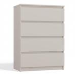 Ladekast  4 lades creme Creme (Slaapkamer), Huis en Inrichting, 3 of 4 laden, Verzenden, Nieuw, Overige houtsoorten