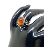 Ancienne bague en ambre baltique authentique - Ambre -