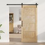 vidaXL Interne Deur ORKDAL86x198.5x4 cm Massief Hout, Doe-het-zelf en Bouw, Verzenden, Nieuw