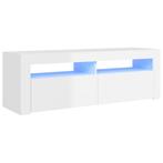 TV-Meubel LED Wit 120cm | Retour Deal | 35% Korting, Huis en Inrichting, 100 tot 150 cm, Verzenden, Nieuw, Minder dan 100 cm