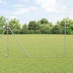 vidaXL Weidehekwerk Zilver 50 x 1.6 m Gegalvaniseerd staal, Verzenden, Nieuw