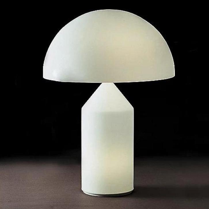 Oluce Atollo 35 Tafellamp Glass, Huis en Inrichting, Lampen | Tafellampen, Verzenden