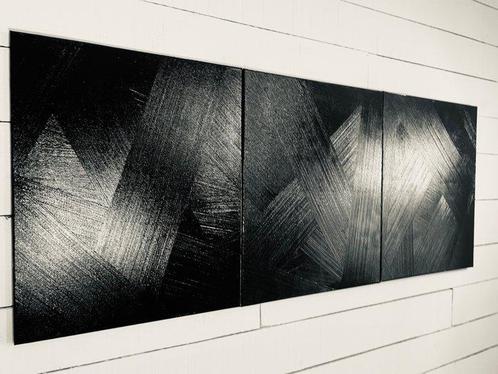 Ronan Martin - Panther Black - XXL- Pierre Soulages Tribute, Antiek en Kunst, Kunst | Schilderijen | Modern