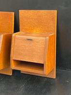 Nachtkastje (2) - Hout - Wandnachtkastjes