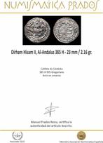 Al Andalus - Califat. Hisam II. Dirham 385 H. (Sans Prix de, Postzegels en Munten