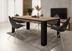 Meubella eetkamertafel eiken Eettafel Rechthoekig 195x100cm, Huis en Inrichting, Tafels | Eettafels, Verzenden, Nieuw, 100 tot 150 cm