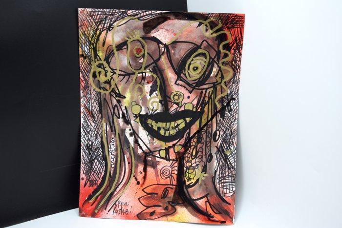 Paul Kostabi (1962) - Radioactive, Antiek en Kunst, Kunst | Designobjecten