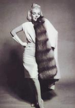 Bert Stern - Marilyn Monroe in Dior dress, Chinchilla coat.