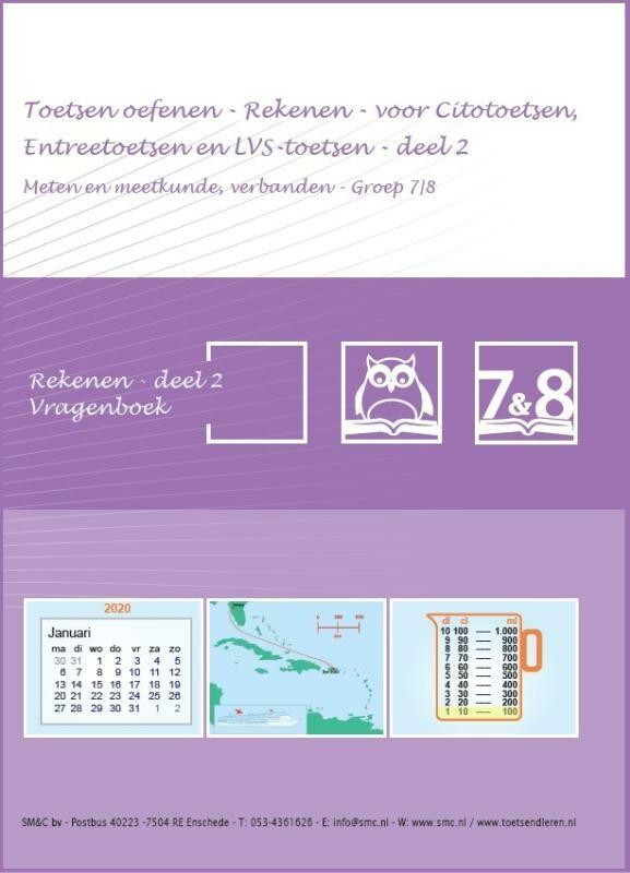 Toetsen oefenen - Rekenen - 2 - Meten & meetkunde en, Boeken, Schoolboeken, Zo goed als nieuw, Verzenden