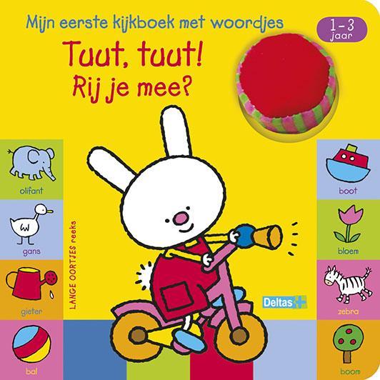 Lange oortjes - Tuut, tuut! Rij je mee? (1-3 j.) / Lange, Boeken, Kinderboeken | Baby's en Peuters, Gelezen, Verzenden