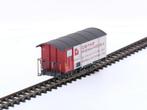 Schaal H0m Bemo gesloten goederenwagen Gk 522 Gataz Roman..., Hobby en Vrije tijd, Gebruikt, Gelijkstroom, Overige typen, Ophalen of Verzenden