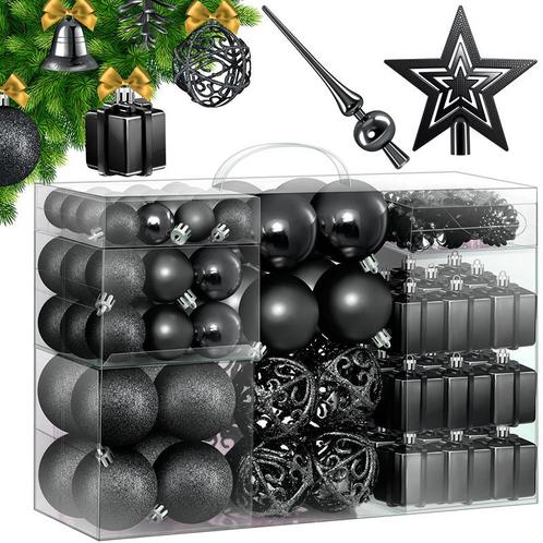 Kerstballen - 102-delige set - kerstversiering -, Diversen, Kerst, Verzenden