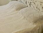 Vintage sprei - gehaakt - 210 x 185 cm - Katoen - 1945-1978, Antiek en Kunst, Antiek | Tapijten, Tafelkleden en Textiel
