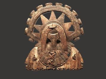 Mask - Igbo - Nigeria - Masque heaume janus.