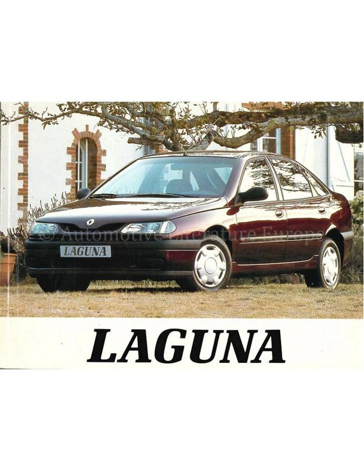 1995 RENAULT LAGUNA INSTRUCTIEBOEKJE NEDERLANDS, Auto diversen, Handleidingen en Instructieboekjes