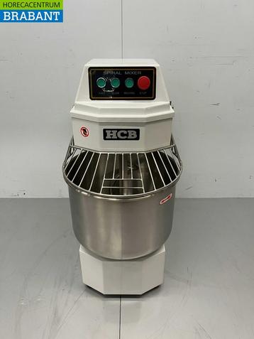 RVS HCB Spiraalkneder deegmenger deegmixer 30 liter 230V, Ophalen of Verzenden