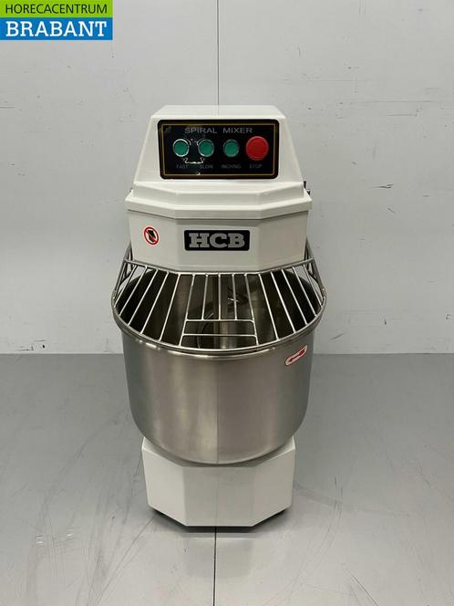 RVS HCB Spiraalkneder deegmenger deegmixer 30 liter 230V, Zakelijke goederen, Horeca | Keukenapparatuur, Ophalen of Verzenden