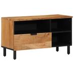 vidaXL TV Eenheden Massief Acacia Hout 80 x 33,5 x 46 cm, Huis en Inrichting, Verzenden, Nieuw