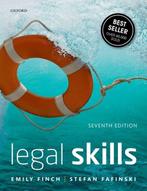 Legal Skills 9780198831273 Emily Finch, Verzenden, Zo goed als nieuw, Emily Finch