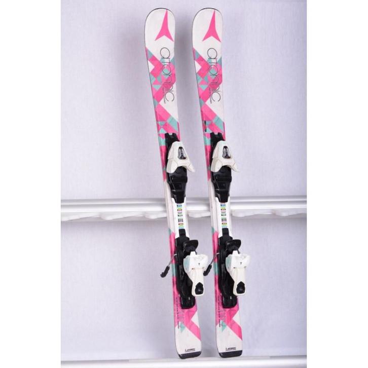 110 120 kinder skis ATOMIC AFFINITY, piste rocker + Atomic, Sport en Fitness, Skiën en Langlaufen, Gebruikt, Verzenden