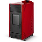 Pelletkachel - 15kW - rood - energielabel A++ - smart, Huis en Inrichting, Kachels, Ophalen of Verzenden, Nieuw