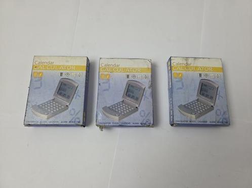 Veiling - 3x Calender Calculator, Diversen, Rekenmachines, Nieuw