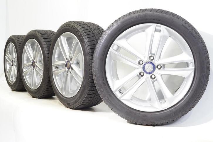 Mercedes Klasse CLS W257 18 inch velgen + Winterbanden Pirel, Auto-onderdelen, Banden en Velgen, Ophalen of Verzenden