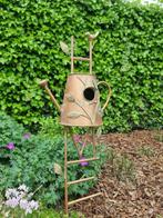 Beeldje - BIrdhouse - IJzer, Metaal