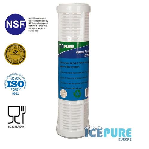 Wasbare Filter Icepure ICP-YDWF10-100, Huis en Inrichting, Keuken | Keukenbenodigdheden, Nieuw, Verzenden