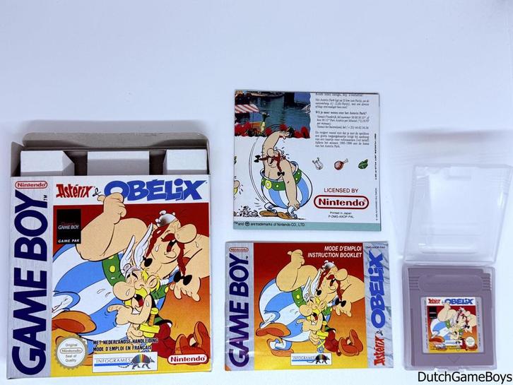 Gameboy Classic - Asterix & Obelix + Poster - FAH, Games en Spelcomputers, Games | Nintendo Game Boy, Gebruikt, Verzenden