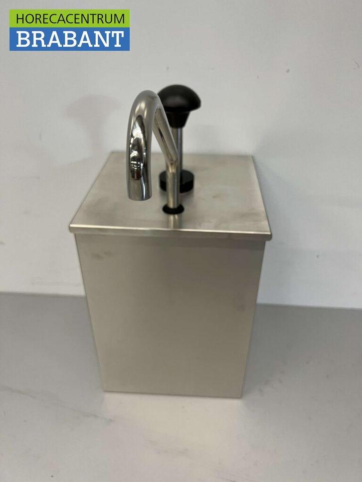 HCB inox Sauce Bar Sauce Pump Sauce Dispenser 4 litres, Zakelijke goederen, Horeca | Keukenapparatuur, Verzenden