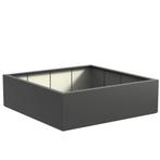 Polyester plantenbak 200x200x60cm - Met bodem, Tuin en Terras, Kunststof, 100 cm of meer, Vierkant, Nieuw