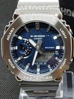 Casio - G-shockMetal-Bezel & Band GM-2110D Series - Sans, Handtassen en Accessoires, Horloges | Heren, Nieuw