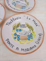 Assiette (6) - Trattoria la Mora - Faïence - Plats du bon