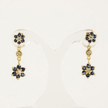 2-delige sieradenset - 18 karaat Geel goud - 1.98ct. tw.