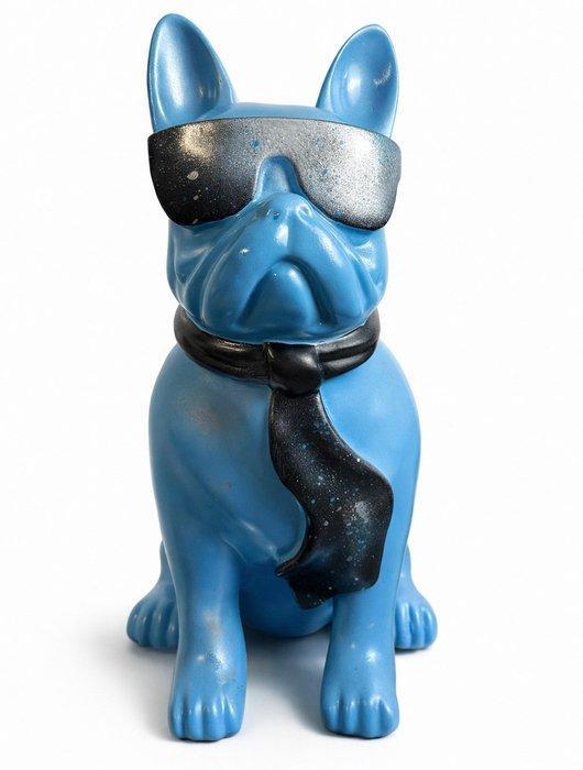 Daluxe Art - 1999 • Blue French Bulldog, Antiek en Kunst, Kunst | Designobjecten
