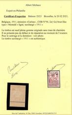 België 1911/1911 - 94 toeslag 1911 zeldzaam - COB 94 xx côte