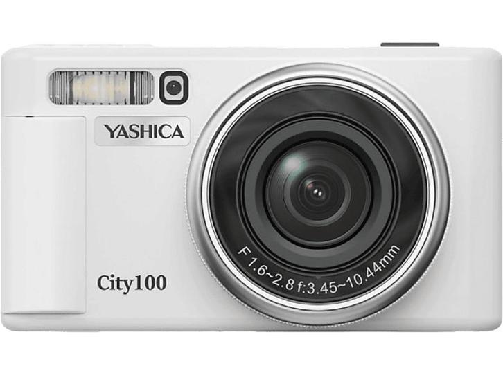Yashica -  Mf-1 Camera Y Film 400/24  - Blauw, Audio, Tv en Foto, Fotocamera's Analoog, Nieuw, Verzenden