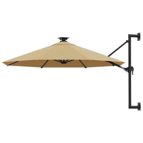 Terras Upgrade? Wandparasol met LED -40%! Topdeal voor Ho..., Tuin en Terras, Parasols, 2 tot 3 meter, Nieuw, Muurparasol, Verzenden