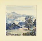 Robert Tuffi (1924-2005) - Brume dans la vallée, Auvergne